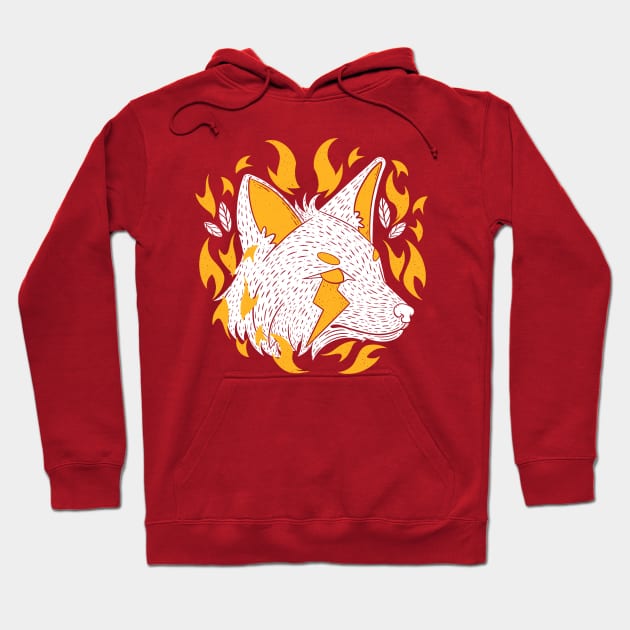 Fox Spirit Hoodie by Artthree Studio